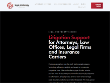 Tablet Screenshot of legalphotocopy.com